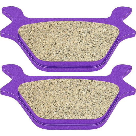 ECCPP FA200 Brake Pads Rear Carbon Fiber Replacement Brake Pad Kit for 1982-1999 Harley-Davidson