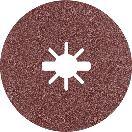 BOSCH X-LOCK Prisma Ceramic Sanding Disc R781 (Metal, 125mmφ, 80, 25 pieces) 2608621796