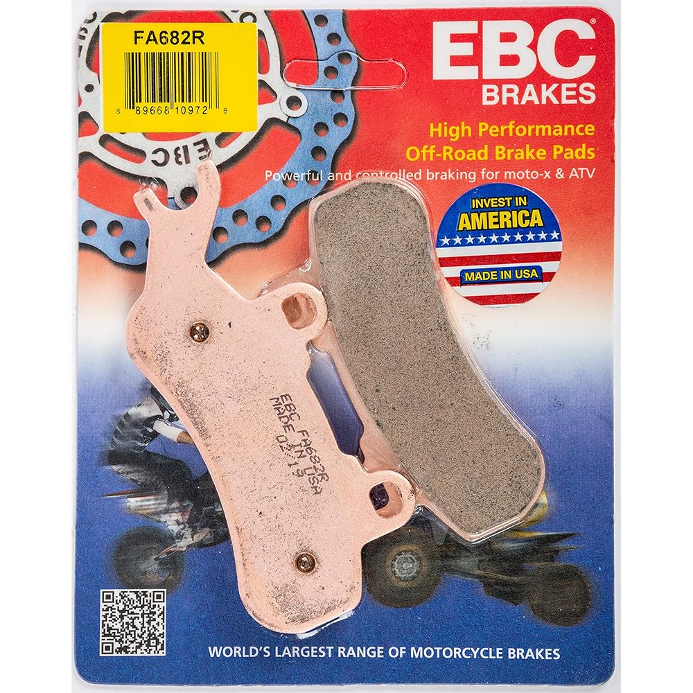 EBC BRAKES FA682R R Series Cit Disc Brake Pad Black One Size
