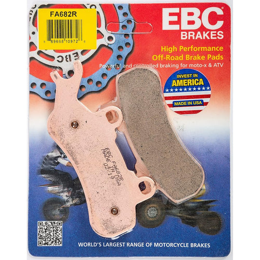 EBC BRAKES FA682R R Series Cit Disc Brake Pad Black One Size